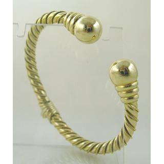 Gold 14k bracelet ΒΡ 000130  Weight:24.46gr