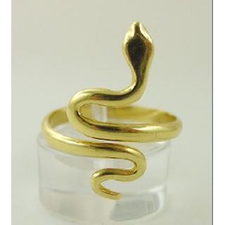 Gold 14k ring Greek key ΔΑ 000299  Weight:2.03gr