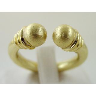 Χρυσό δαχτυλίδι Κ14 χωρίς πέτρες Μοντέρνα-Διάφορα ΔΑ 000456  Βάρος:7.3gr