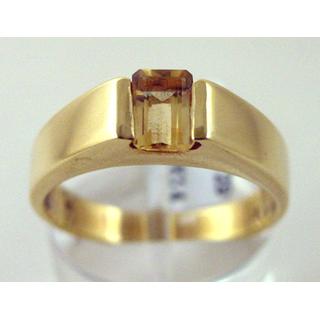 Χρυσό δαχτυλίδι Κ14 με ημιπολύτιμες πέτρες Μοντέρνα-Διάφορα ΔΑ 000729  Βάρος:3.71gr