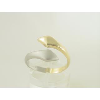 Χρυσό δαχτυλίδι Κ14 χωρίς πέτρες Μοντέρνα-Διάφορα ΔΑ 000860  Βάρος:3.39gr