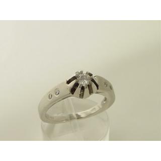 Gold 14k ring Solitaire with Zircon ΔΑ 000999  Weight:5.96gr