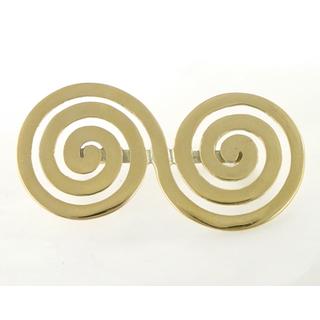 Gold 14k brooch Spiral ΚΑ 000021  Weight:7.98gr