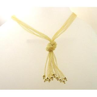 Gold 14k necklace ΚΟ 000170  Weight:7.49gr
