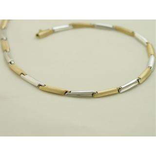 Gold 14k necklace ΚΟ 000246  Weight:16.8gr