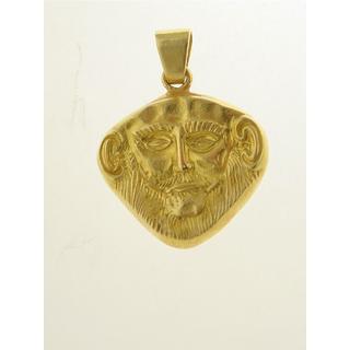 Gold 14k pendants Mycenaean copy ΜΕ 000168  Weight:9.19gr