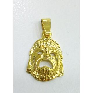 Gold 14k pendants ΜΕ 000191  Weight:1.93gr