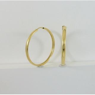 Gold 14k earrings ΣΚ 000113  Weight:5.78gr
