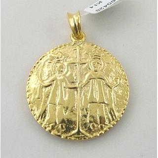 Gold 14k pendants ΜΕ 000429  Weight:5.65gr