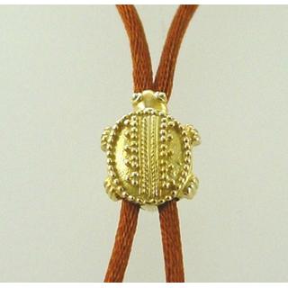 Gold 14k pendants Turtle ΜΕ 000438  Weight:3.55gr