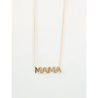 Gold 14k necklace with semi precious stones ΚΟ 000594Ρ  Weight:1.92gr