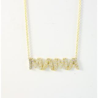 Gold 14k necklace with Zircon ΚΟ 000568Λ  Weight:2.12gr
