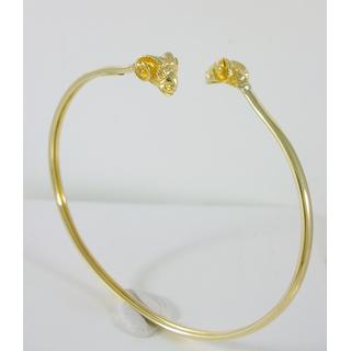 Gold 14k bracelet ΒΡ 001110  Weight:5.85gr