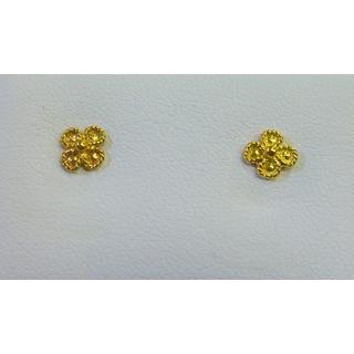 Gold 14k earrings ΣΚ 001194  Weight:0.7gr