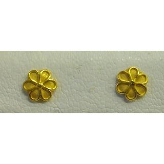 Gold 14k earrings ΣΚ 001209  Weight:1.05gr
