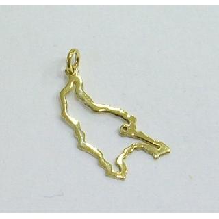 Gold 14k pendants ΜΕ ZANTE Weight:0.5gr