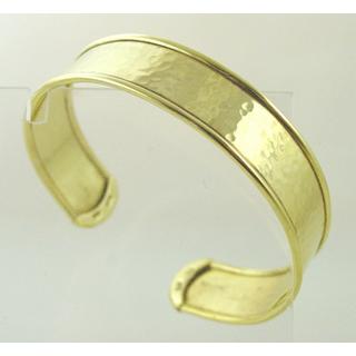Gold 14k bracelet ΒΡ 000236  Weight:16.65gr