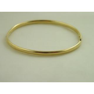Gold 14k bracelet ΒΡ 000564  Weight:3.75gr