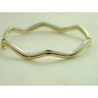 Gold 14k bracelet ΒΡ 000565  Weight:6.4gr