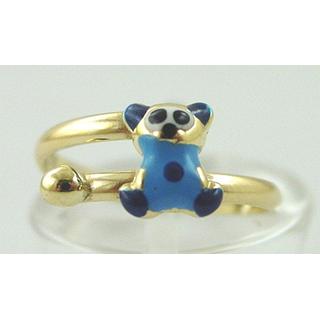 Gold 14k Childrens ring ΔΑ 000005  Weight:1.13gr