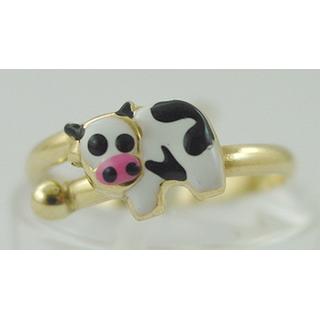 Gold 14k Children ring ΔΑ 000007  Weight:1.11gr