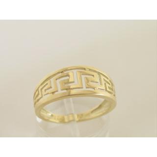 Gold 14k ring Greek key ΔΑ 000134  Weight:2.75gr