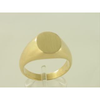 Gold 14k ring Men ΔΑ 000342  Weight:8.33gr