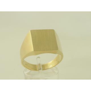 Χρυσό δαχτυλίδι Κ14 χωρίς πέτρες Ανδρικό Κόσμημα ΔΑ 000346  Βάρος:9.79gr