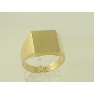 Gold 14k ring Men ΔΑ 000346  Weight:9.79gr