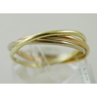 Gold 14k ring ΔΑ 000471  Weight:2.8gr