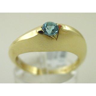 Gold 14k ring with semi precious stones ΔΑ 000546  Weight:3.86gr