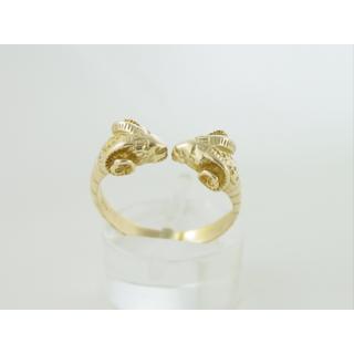 Gold 14k ring ΔΑ 000899  Weight:3.48gr