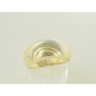 Gold 14k ring Dolphin ΔΑ 001055  Weight:4.6gr