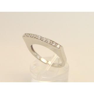 Gold 14k ring with Zircon ΔΑ 001063  Weight:3.89gr