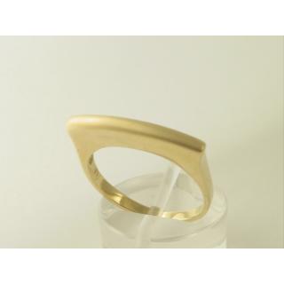 Χρυσό δαχτυλίδι Κ14 χωρίς πέτρες Μοντέρνα-Διάφορα ΔΑ 001077  Βάρος:3.82gr