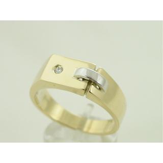 Χρυσό δαχτυλίδι Κ14 με πέτρες ζιργκόν Ανδρικό Κόσμημα ΔΑ 001253  Βάρος:9.98gr