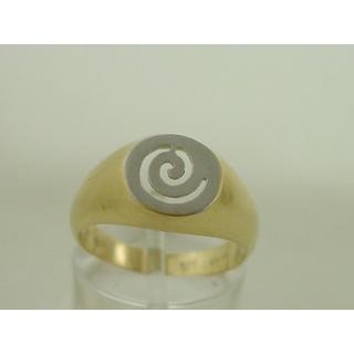Gold 14k ring Spiral ΔΑ 001374  Weight:4.1gr