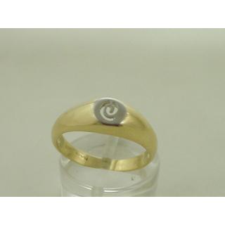 Gold 14k ring Spiral ΔΑ 001375  Weight:2.68gr