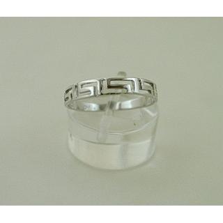 Gold 14k ring Greek key ΔΑ 001407  Weight:1.3gr