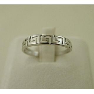 Gold 14k ring Greek key ΔΑ 001445  Weight:1.1gr