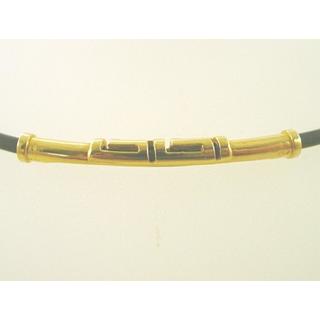 Gold 14k necklace Greek key ΚΟ 000197  Weight:5.5gr