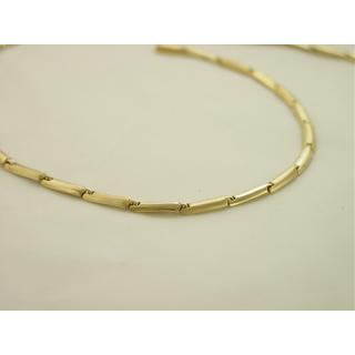 Gold 14k necklace ΚΟ 000248  Weight:17.4gr