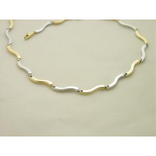 Gold 14k necklace ΚΟ 000267  Weight:16.3gr