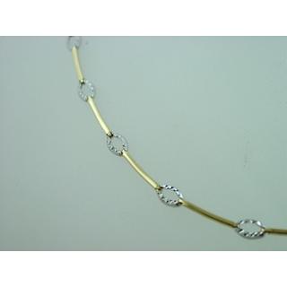 Gold 14k necklace ΚΟ 000377  Weight:11.02gr