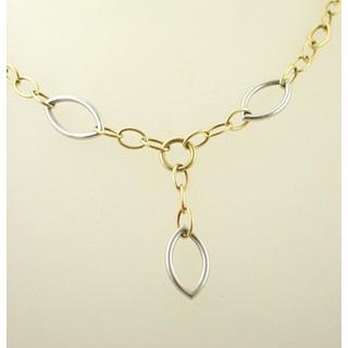 Gold 14k necklace ΚΟ 000388  Weight:9.47gr