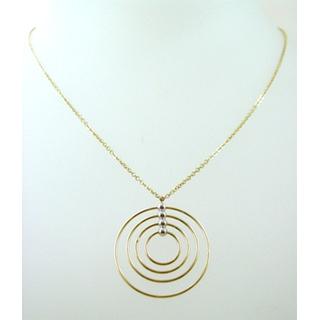 Gold 14k necklace ΚΟ 000426  Weight:4.97gr