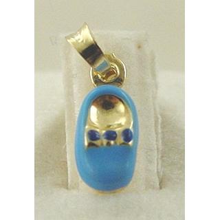 Gold 14k pendants Children ΜΕ 000049  Weight:0.39gr