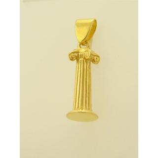 Gold 14k pendants ΜΕ 000198  Weight:4.7gr