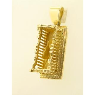 Gold 14k pendants ΜΕ 000199  Weight:7.9gr