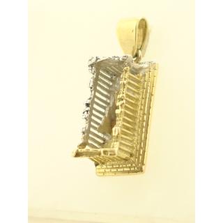 Gold 14k pendants ΜΕ 000204  Weight:7.84gr